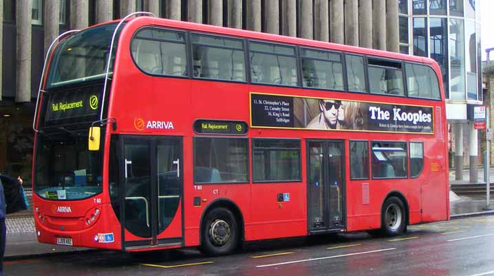 Arriva London: Alexander Dennis Enviro400 T80